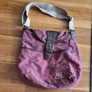 American Eagle Hobo Brown Bag